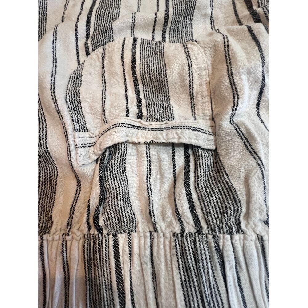 PER SE LINEN BLEND STRIPED CAPRI PANTS WOMENS SIZE 1X - Picture 7 of 7